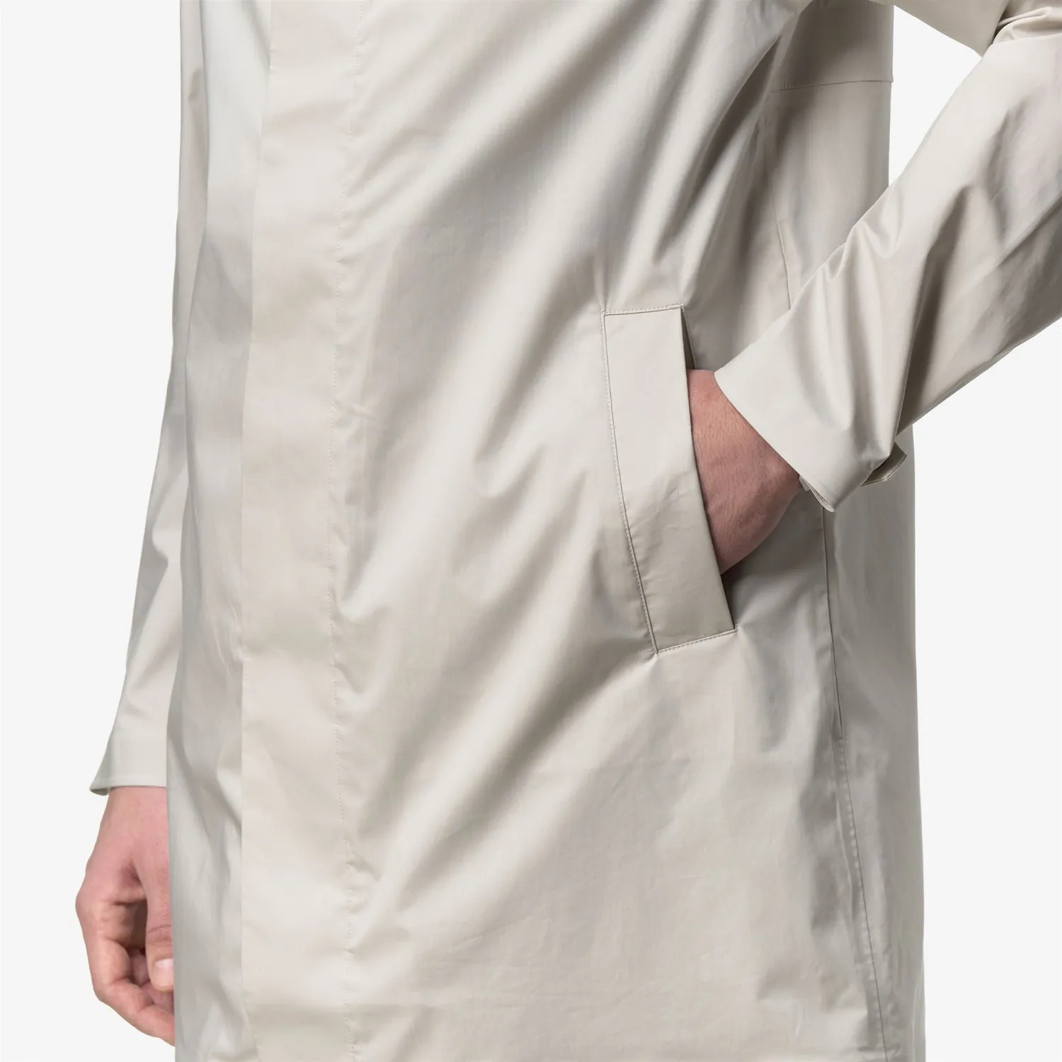 K-Way Tommy Cotton 3Layers K1122TW geaca bej 3/4