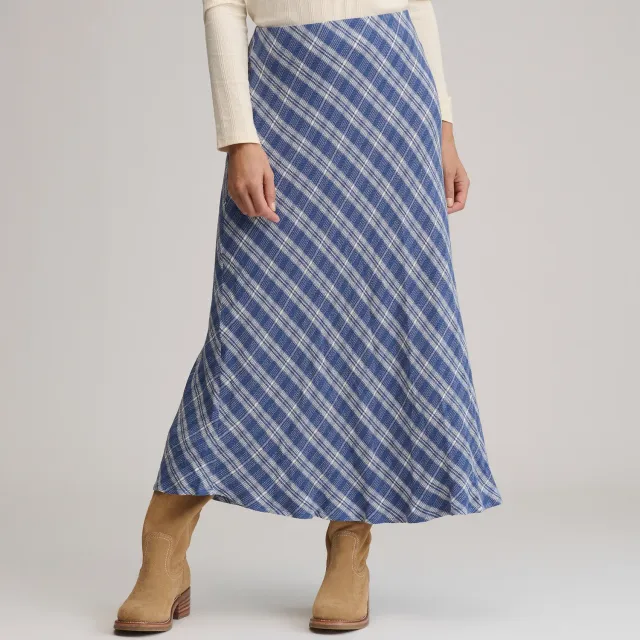 Eddie Bauer fusta midi carouri Wave XS-XL clasica