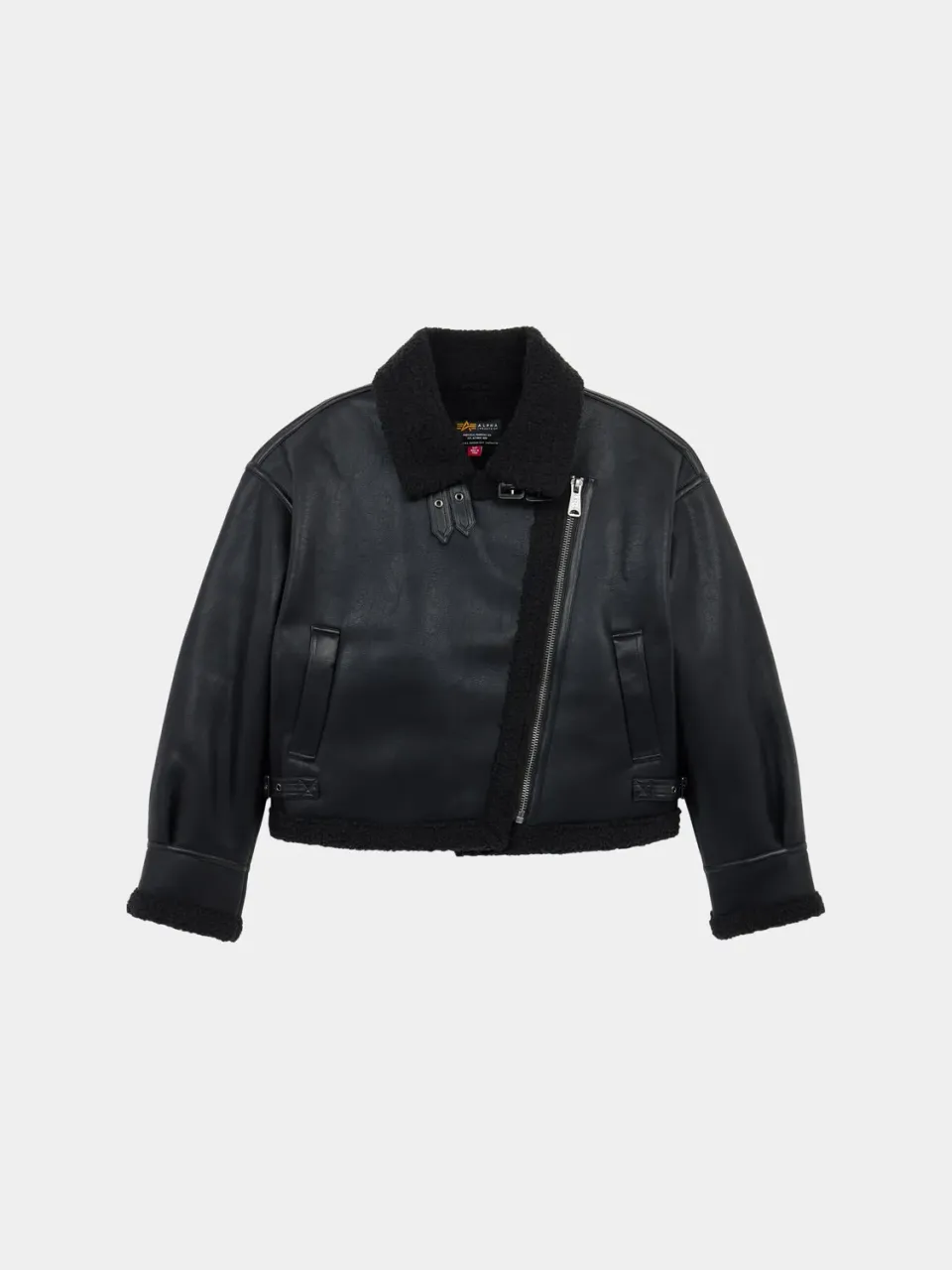 Alpha Industries Grove Moto geacă damă Black scurtă