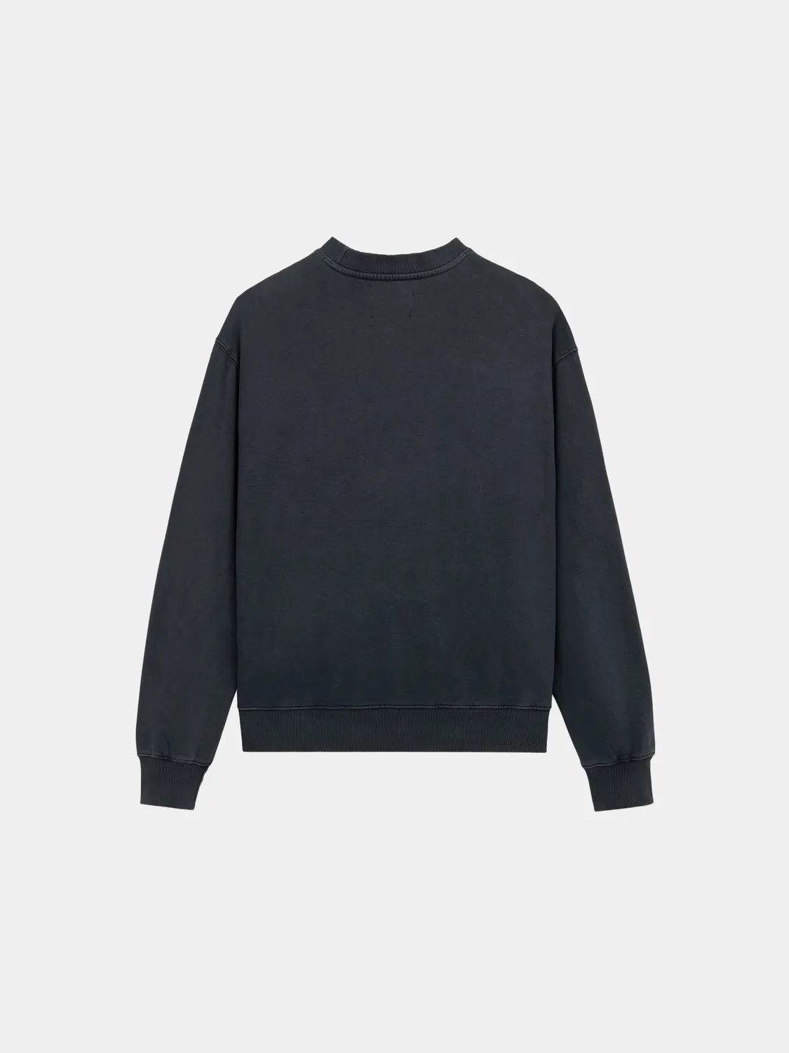 Alpha Industries Essential Crew Air Aux hanorac negru bumbac