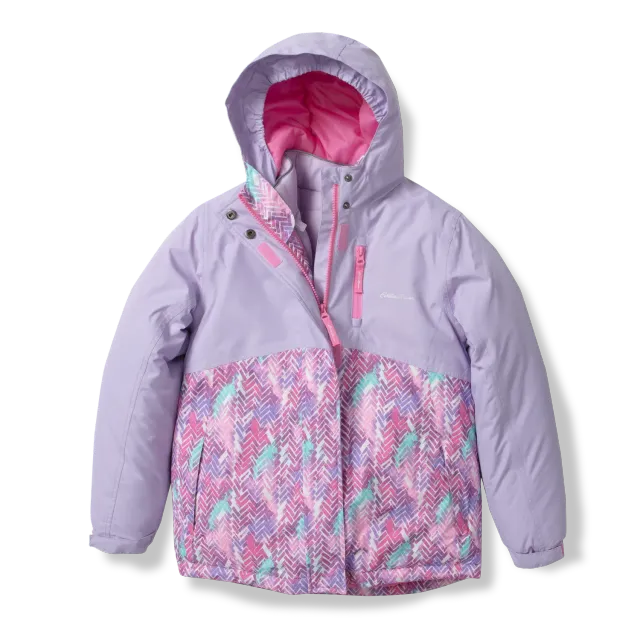 Eddie Bauer Powder Search 3-in-1 Geaca Fete Paradise Blue