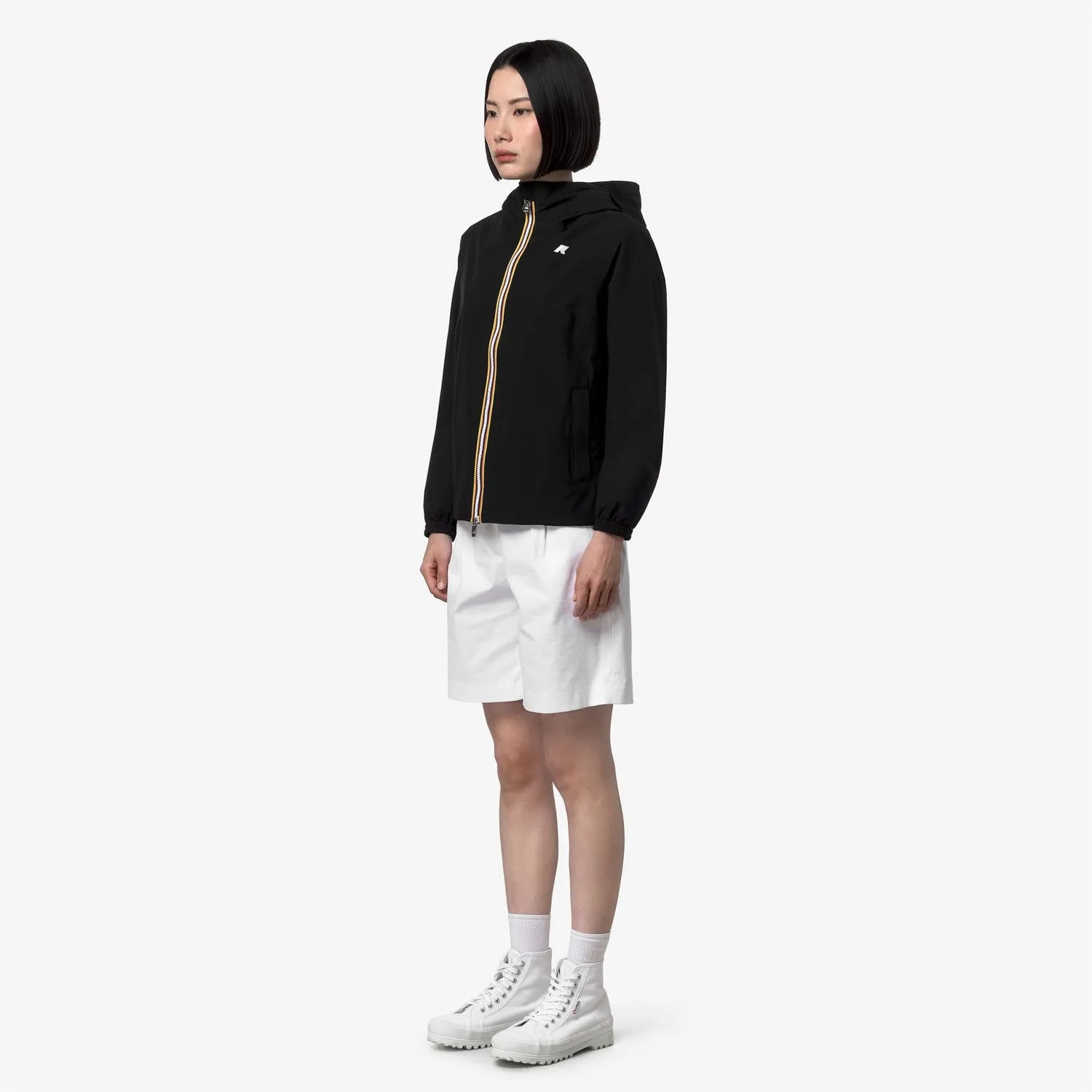K-Way Lil K21347W geaca neagra XS-2XL impermeabila