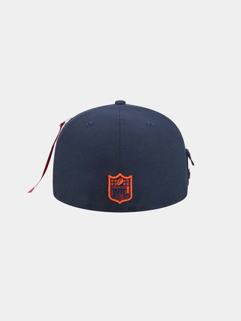 Alpha Industries Chicago Bears 59FIFTY șapcă fitted navy antivânt