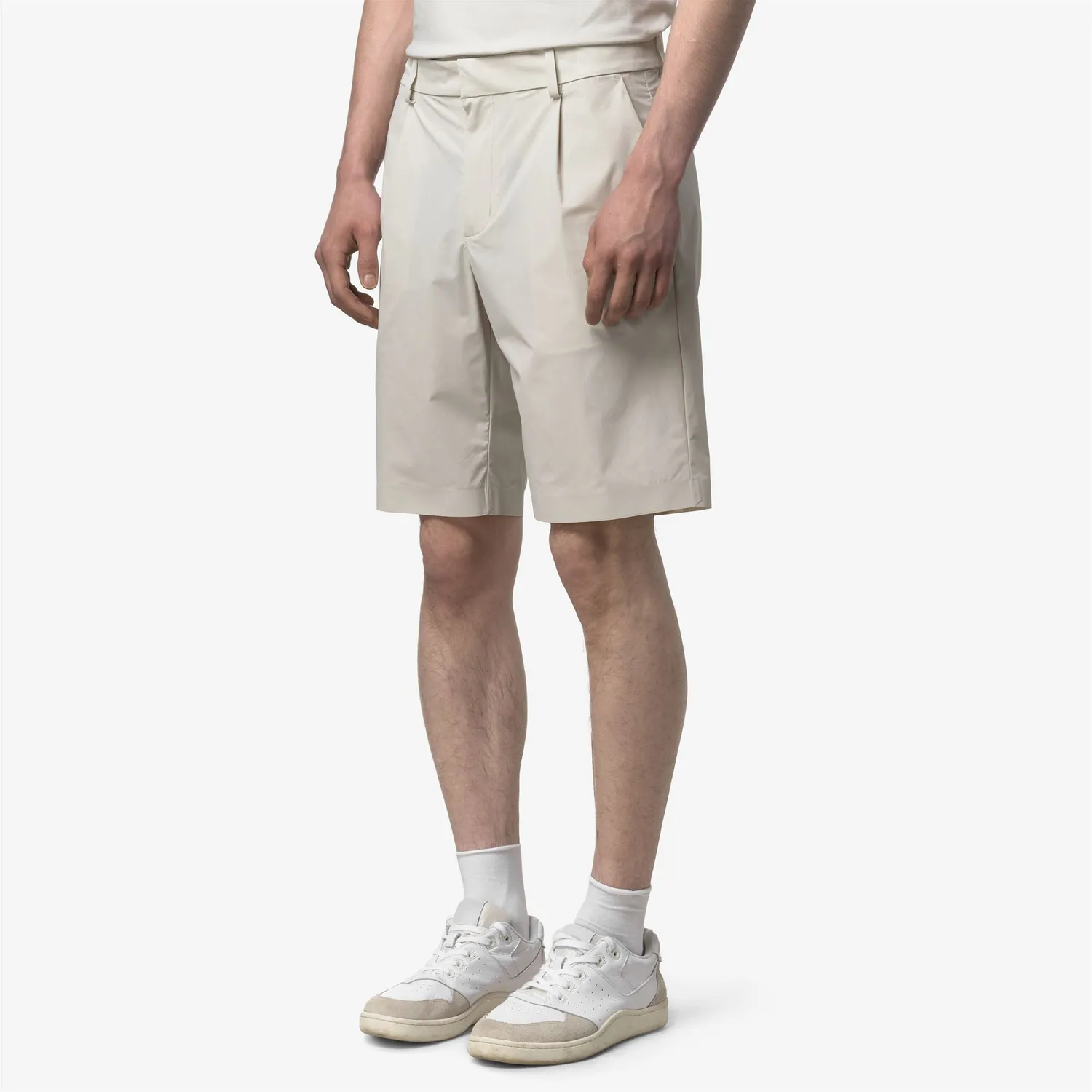 K-Way Vincelle Ice Cotton tricou polo barbati bej bumbac