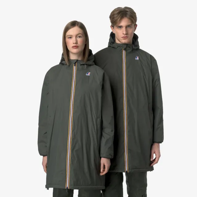 K-Way Le Vrai 4.0 Eiffel Warm geaca verde inchis Primaloft