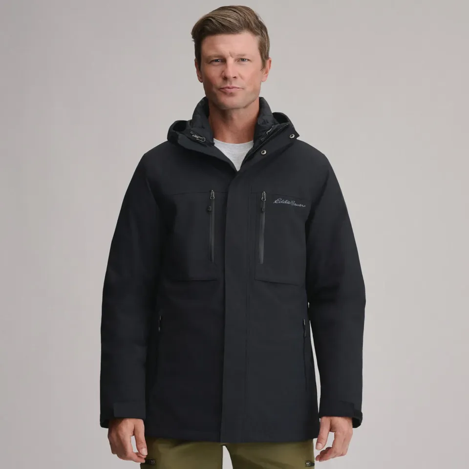 Eddie Bauer Seabold 3-in-1 parka Light Khaki impermeabilă