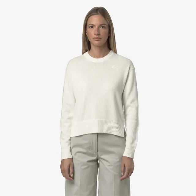 K-Way Domitine Cotton Cashmere pulover dama Gardenia
