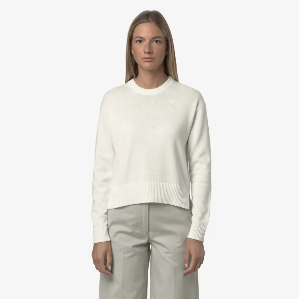 K-Way Domitine Cotton Cashmere pulover dama Gardenia