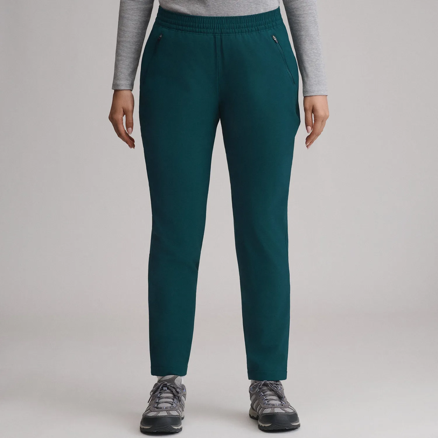 Eddie Bauer Scout Pantaloni dama Black captusiti fleece