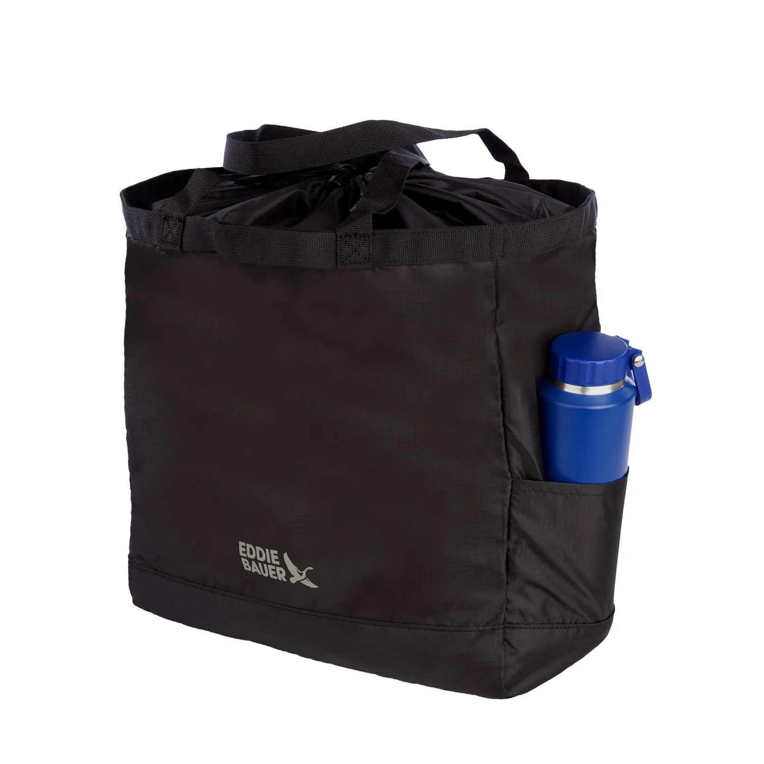 Eddie Bauer Stowaway geantă tote 25L neagră pliabilă