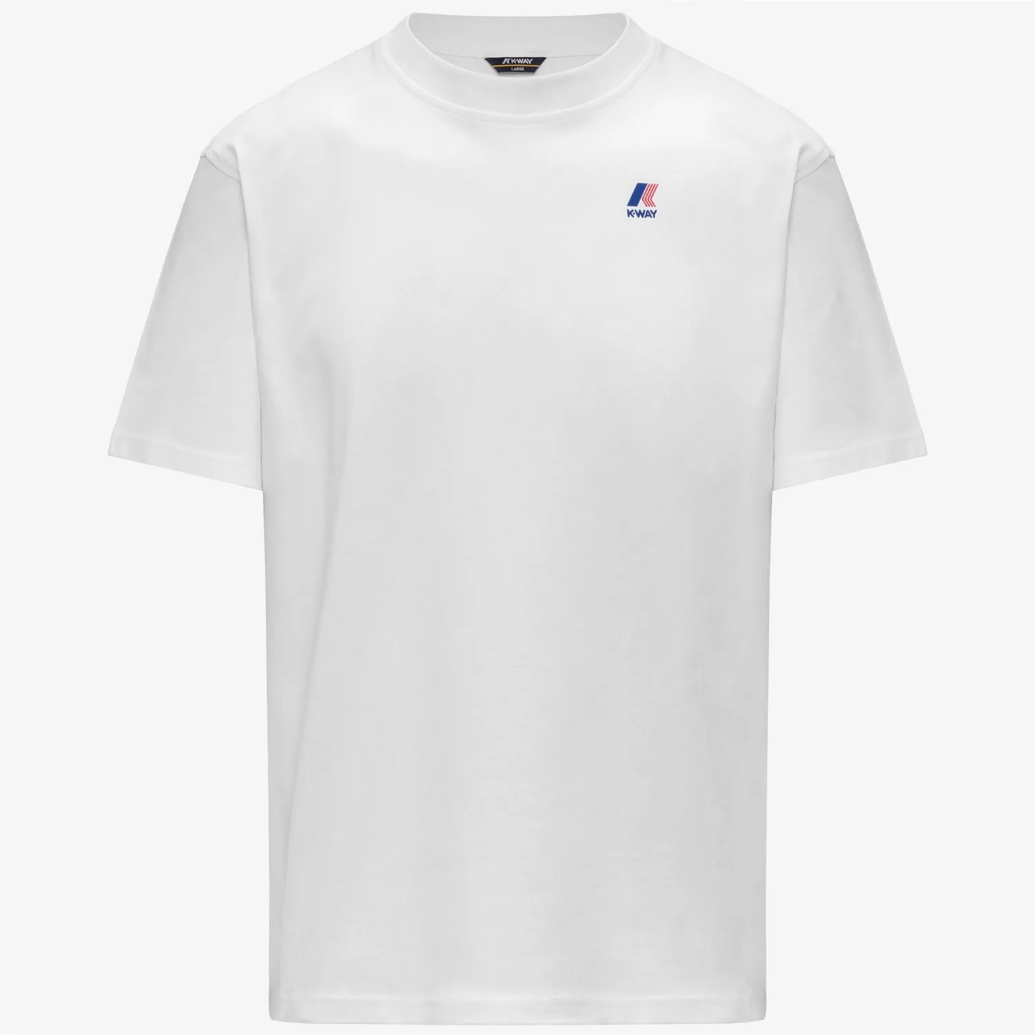 K-Way Solo Iconic Back tricou alb barbati bumbac