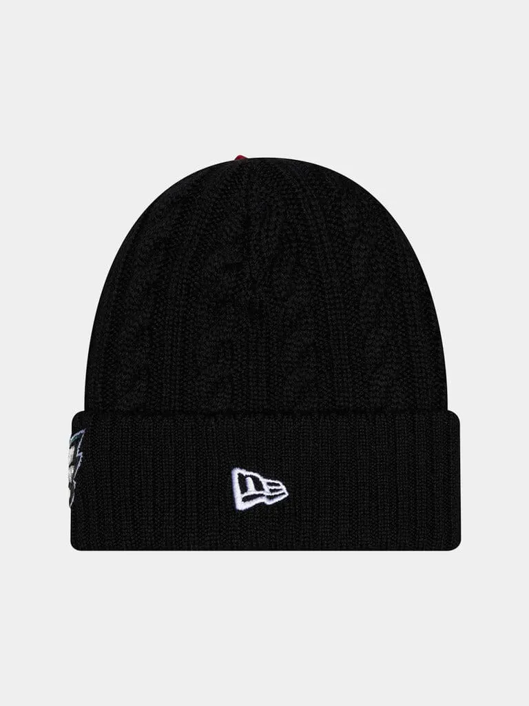 Alpha Industries Eagles x New Era căciulă Teal lână merinos