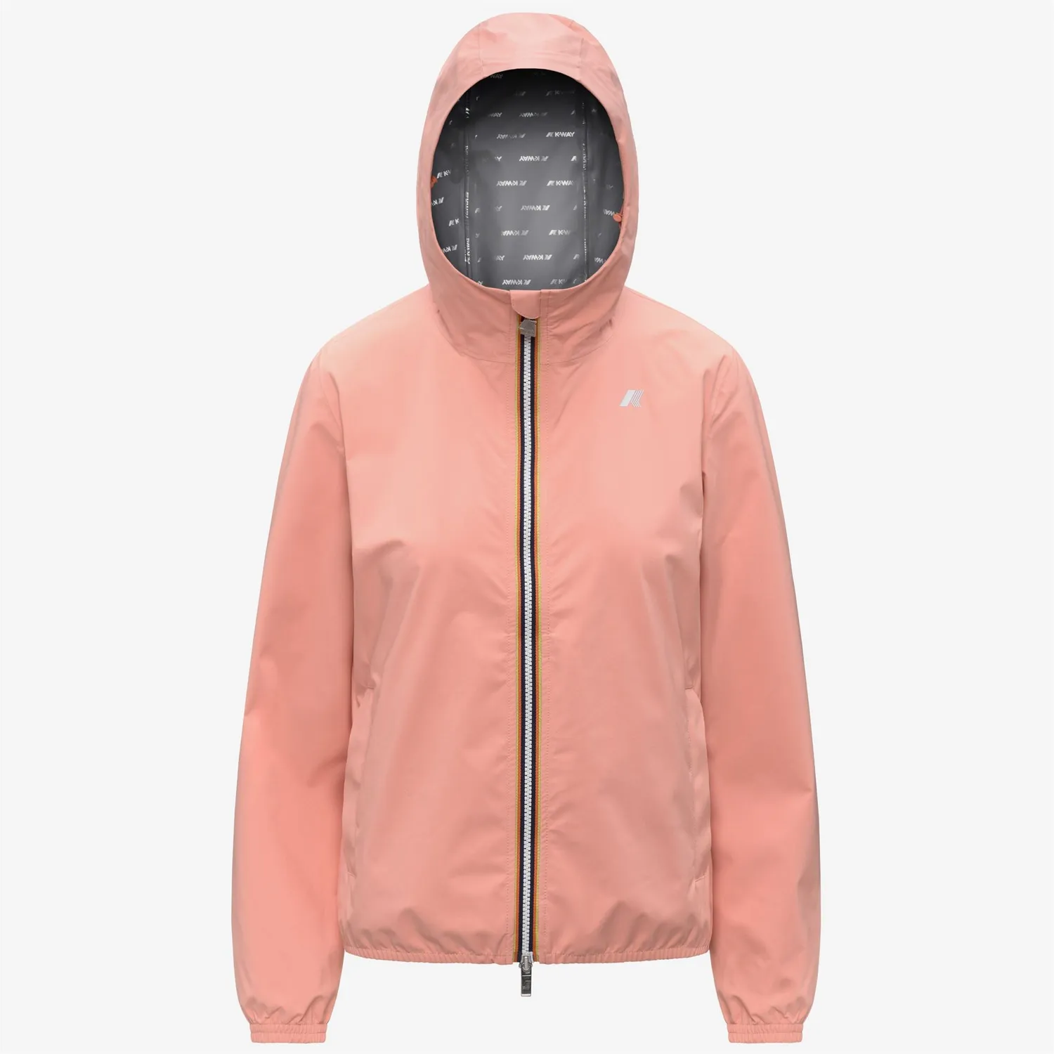 K-Way Lil 2.0 Stretch Dot geaca scurta roz impermeabila