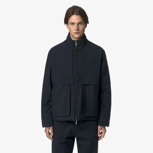 K-Way Antheo Wool Nylon Mix geacă Blue Depth PrimaLoft