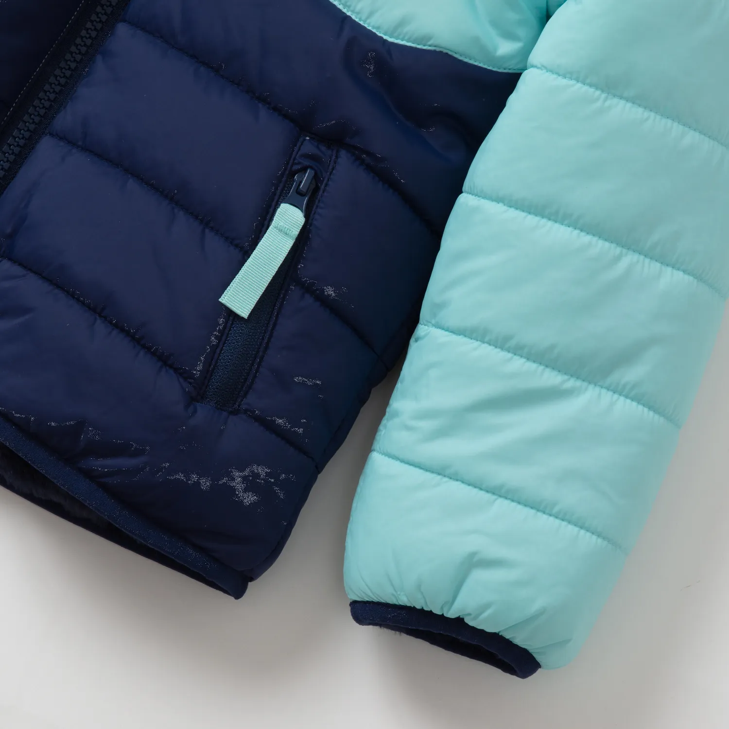 Eddie Bauer Deer Harbor Toddler Girls Reversible geaca aqua 2 fete