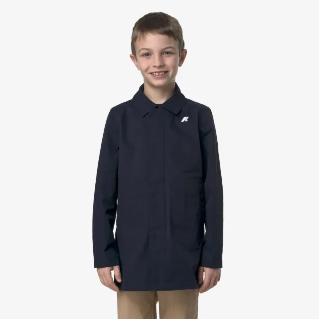 K-Way P. Kenley Cotton Nylon geaca baieti albastru