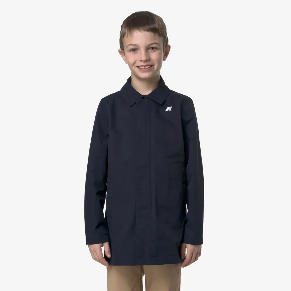 K-Way P. Kenley Cotton Nylon geaca baieti albastru