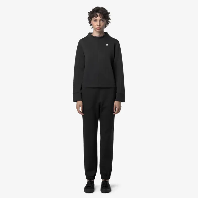 K-Way Ginevrette Light Spacer pantaloni sport negri damă