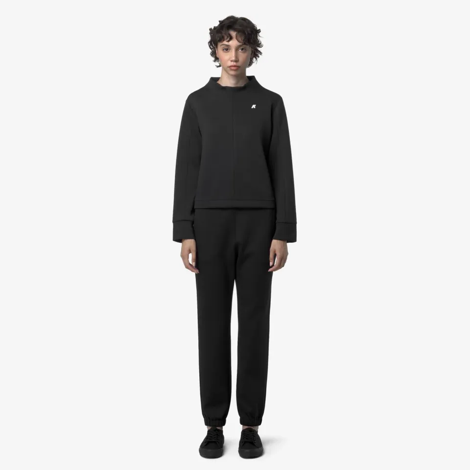K-Way Ginevrette Light Spacer pantaloni sport negri damă