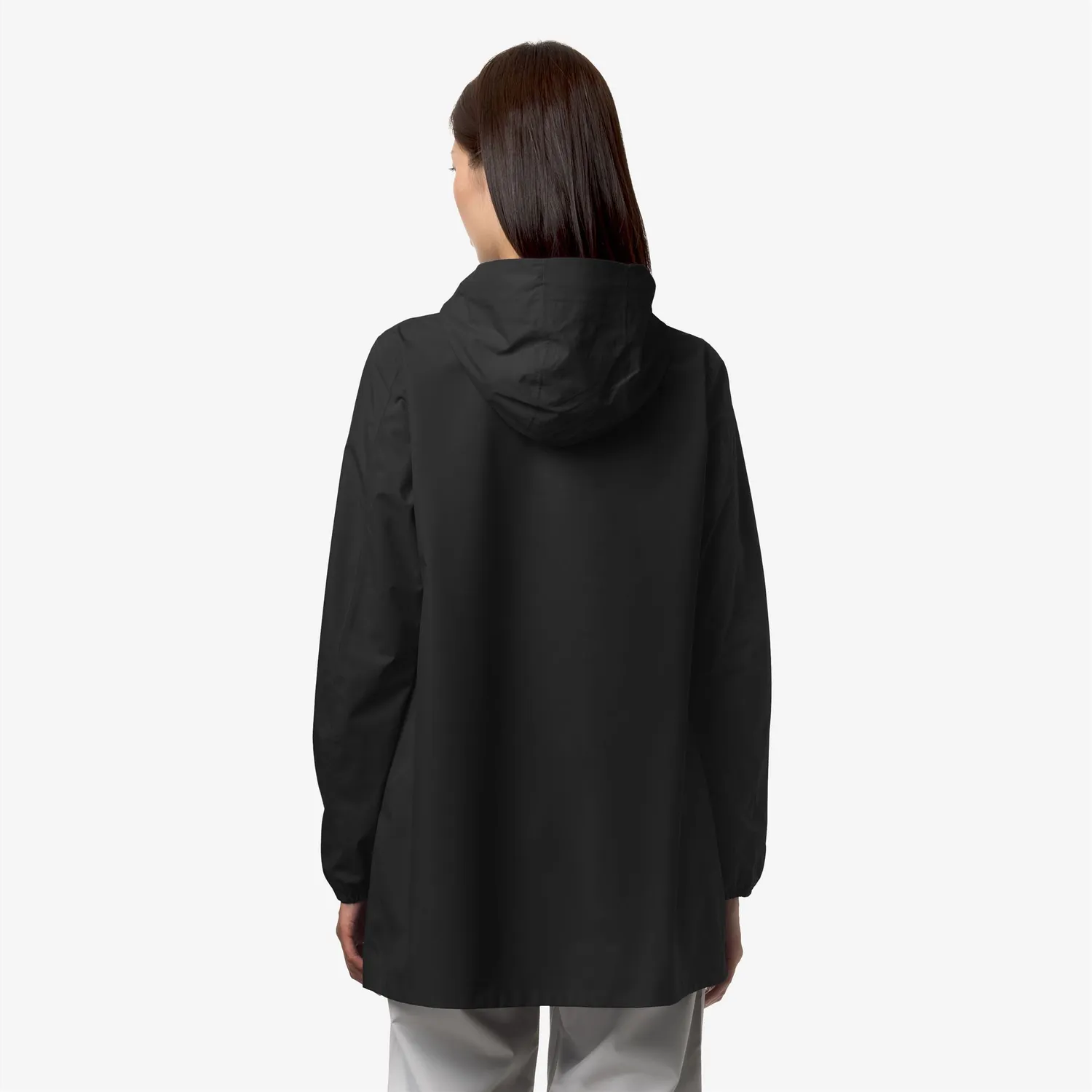 K-Way Sophie Stretch Dot geaca dama negru impermeabila