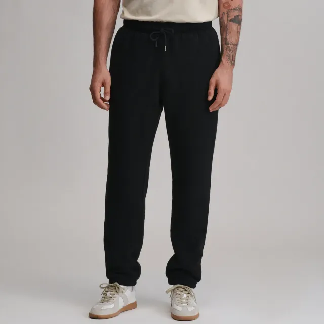 Eddie Bauer Vintage Soft pantaloni trening negri captusiti