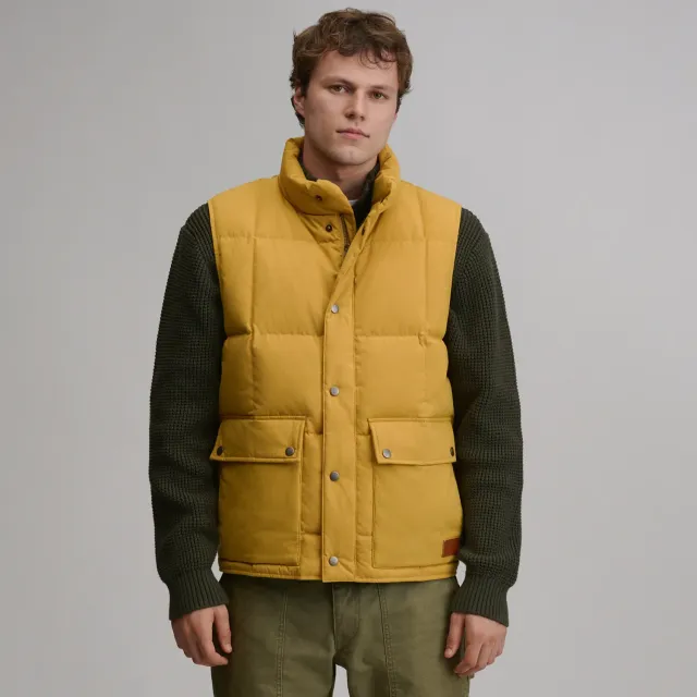 Eddie Bauer Kara Koram vestă bărbați Cayenne cu puf
