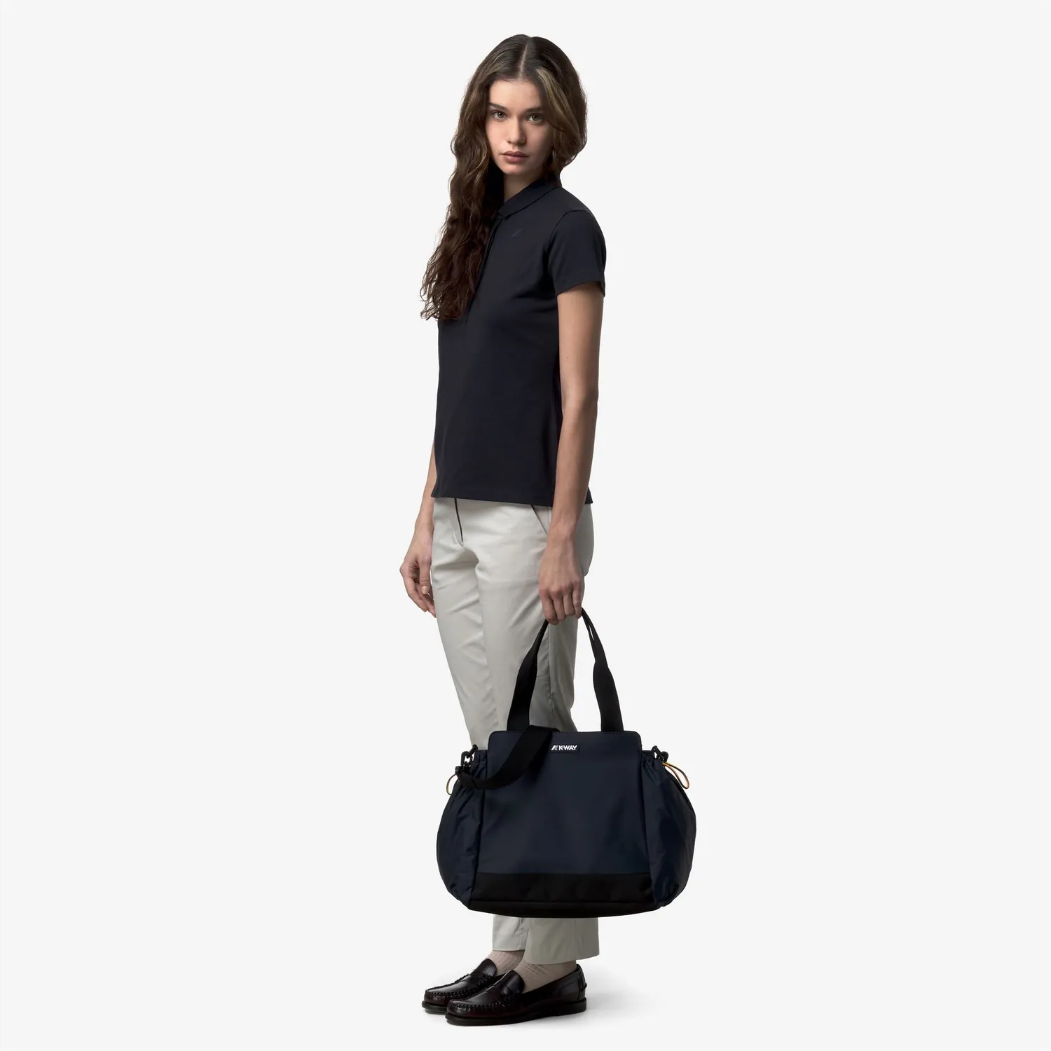 K-Way Klassic Aisy geanta tote dama albastru shopper