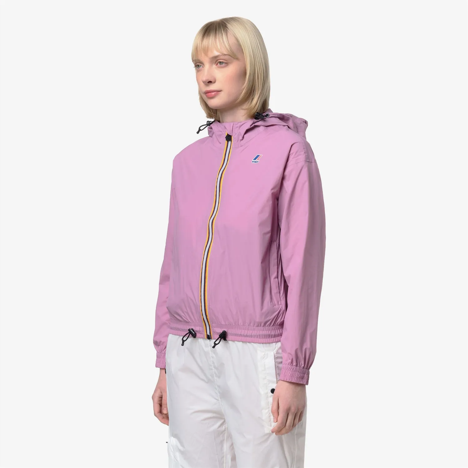 K-Way Le Vrai 4.0 Anny geaca scurta violet glicine impermeabila
