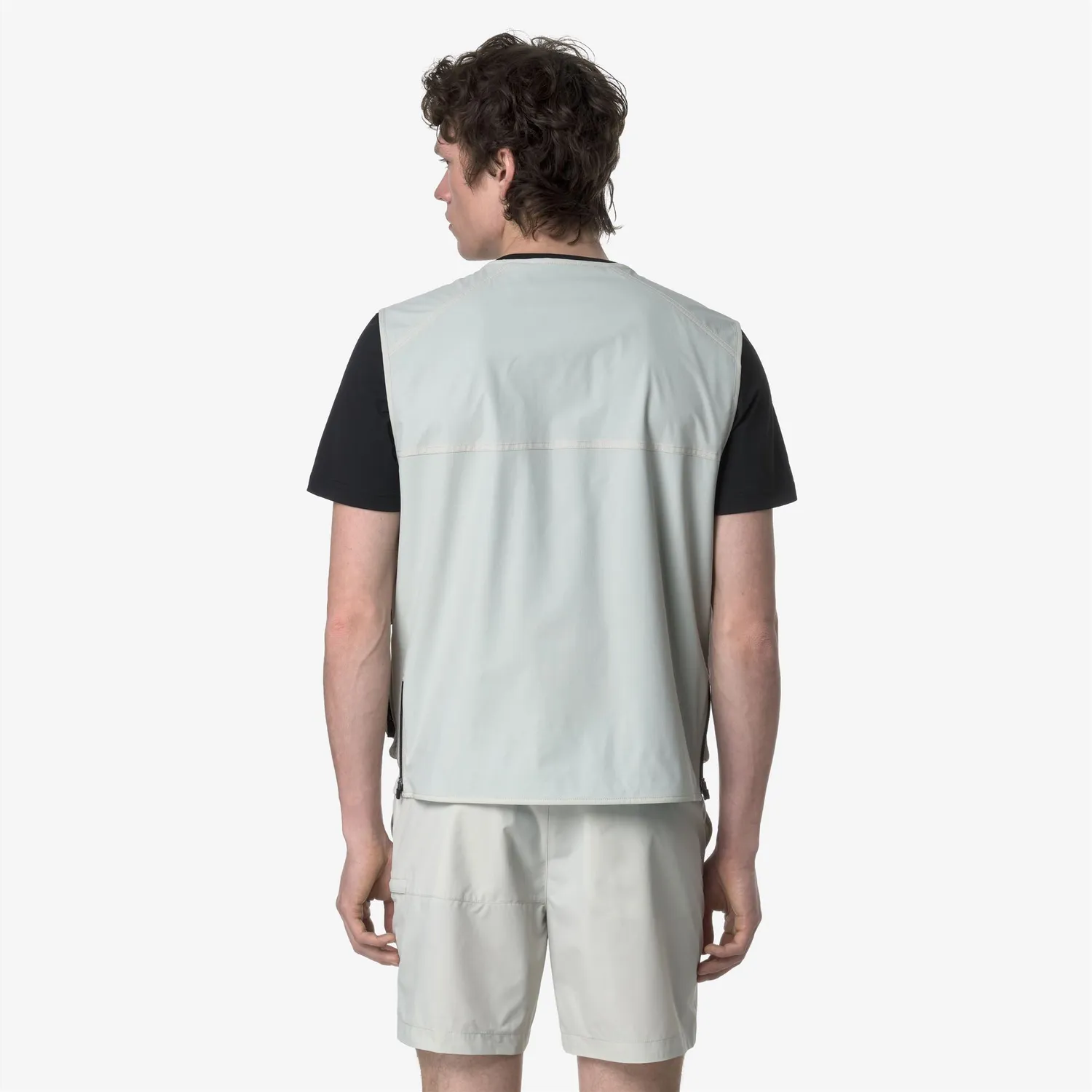 K-Way Allos Coral Gardeners vesta unisex bej impermeabila
