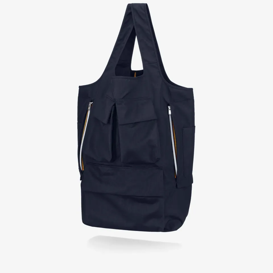 K-Way Shopper Cordura Pockets geantă albastru nailon