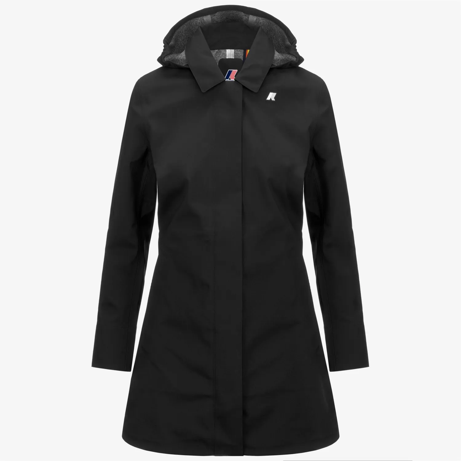 K-Way Mathy Bonded Jersey geaca dama negru impermeabila