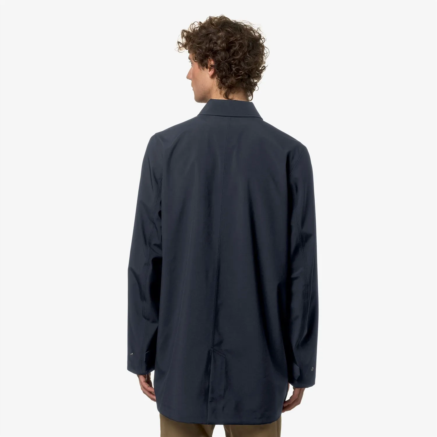 K-Way Benny Bonded Jersey geaca barbati Blue Depth impermeabila