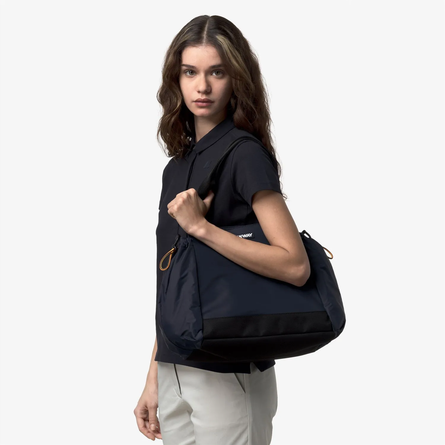 K-Way Klassic Aisy geanta tote dama albastru shopper