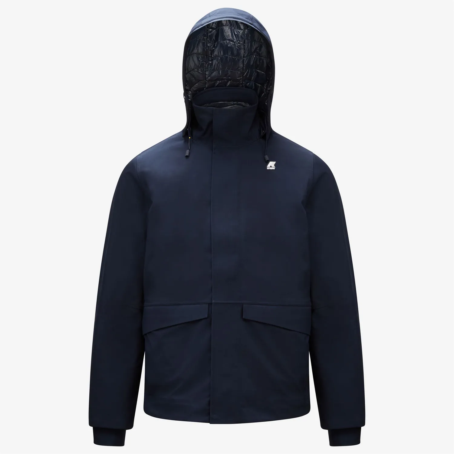K-Way Jackel Bonded Padded geaca barbati Blue Depth scurta