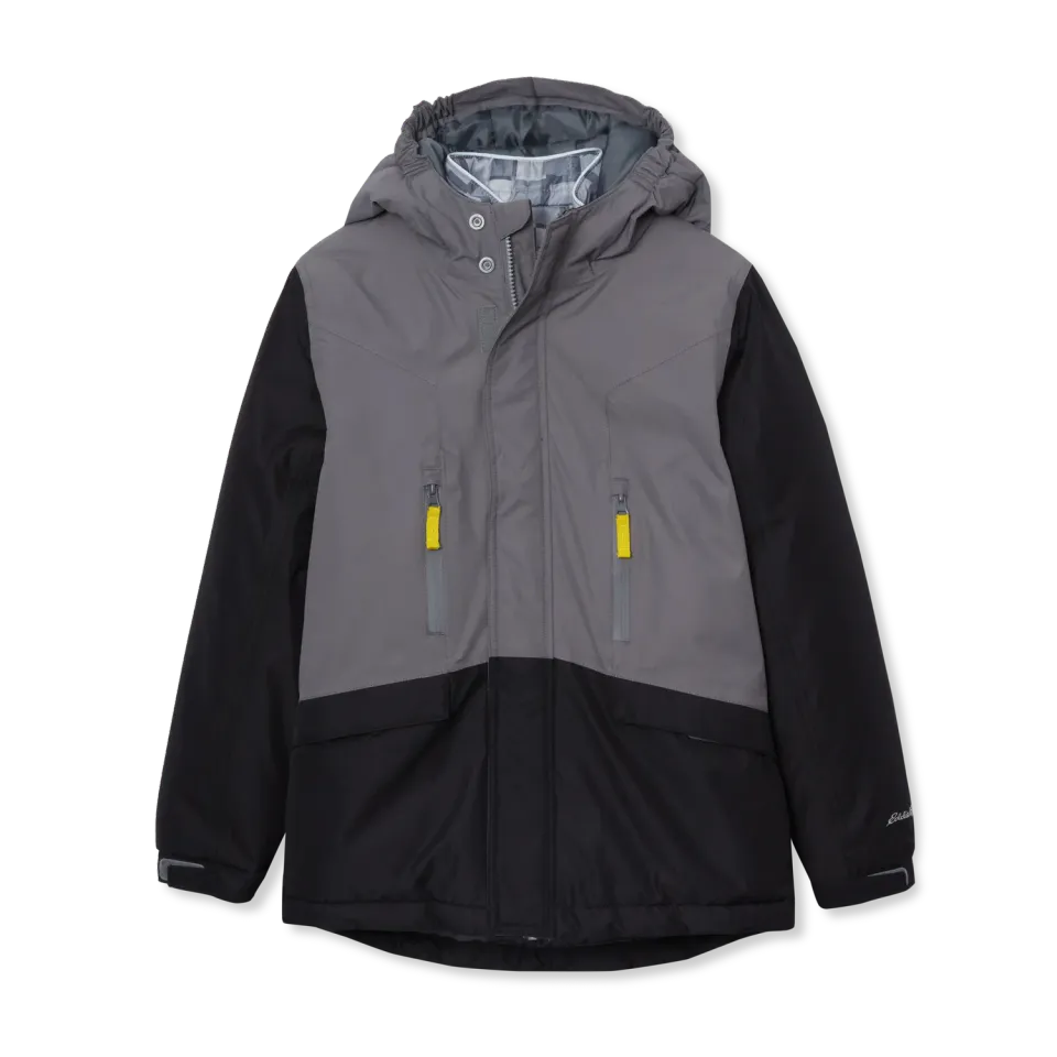 Eddie Bauer Powder Search geaca baieti Black Onyx 3in1