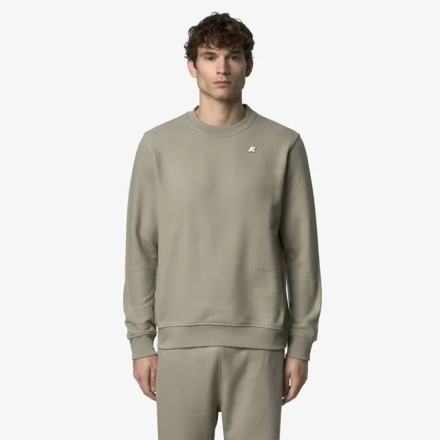 K-Way Baptiste hanorac fleece barbati Green Oak gros