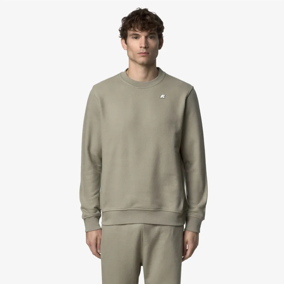 K-Way Baptiste hanorac fleece barbati Green Oak gros
