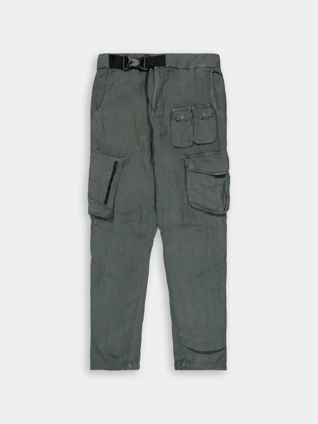 Alpha Industries Multi Pocket Cargo pantaloni charcoal in