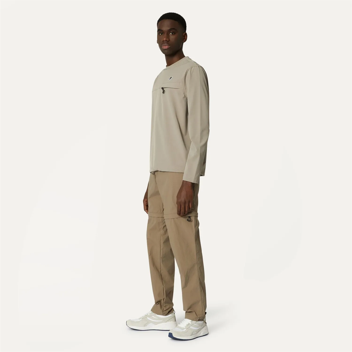 K-Way Sepaux pantaloni barbati Beige Taupe cargo