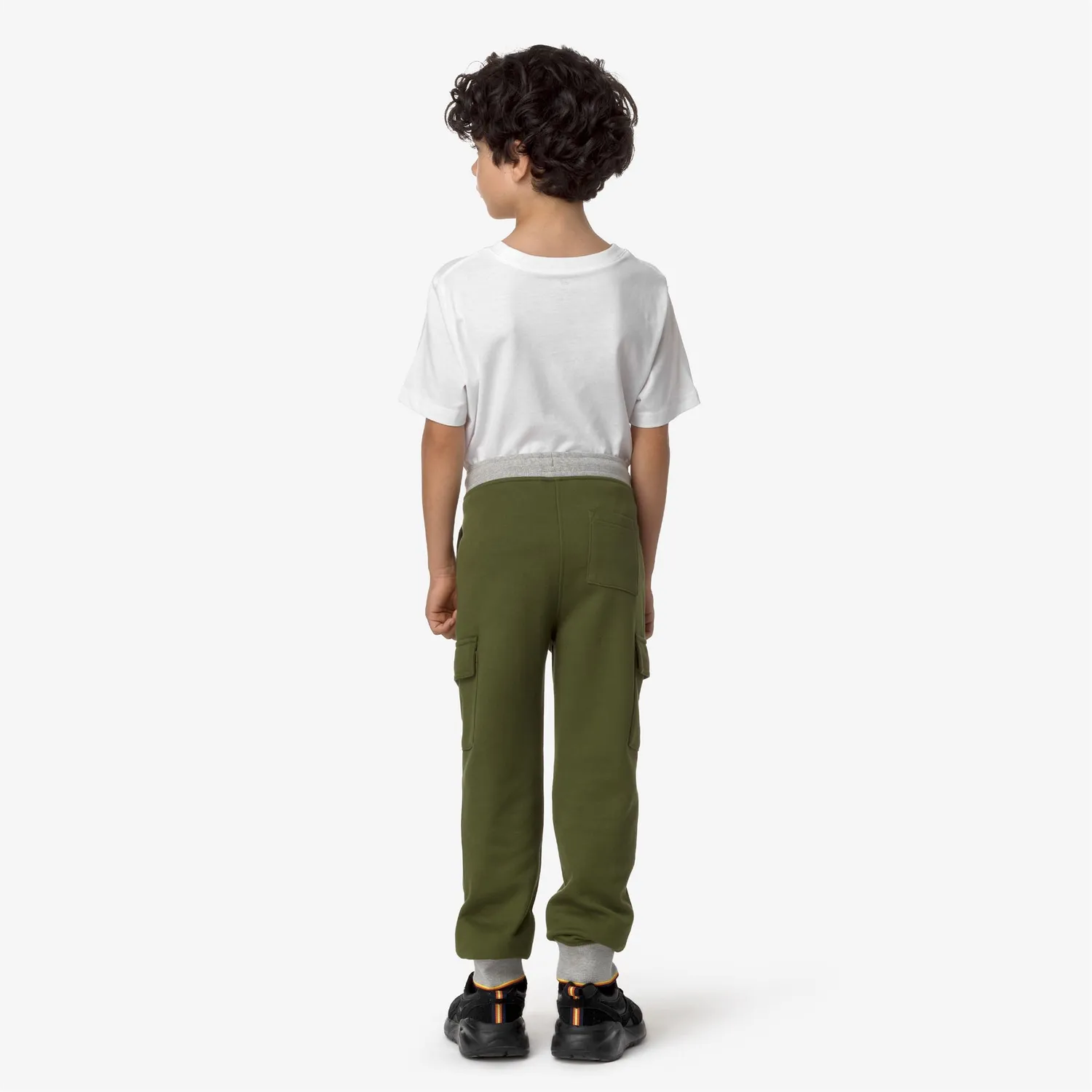 K-Way P. Mick Stripes pantaloni băieți verzi