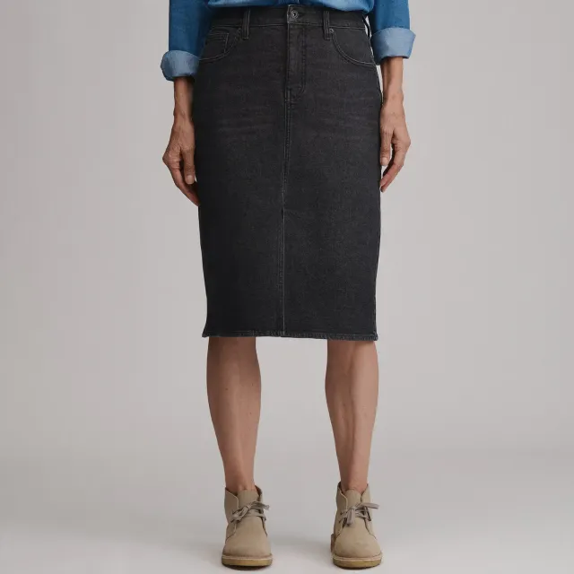 Eddie Bauer Iconic fusta denim dama Vintage clasica