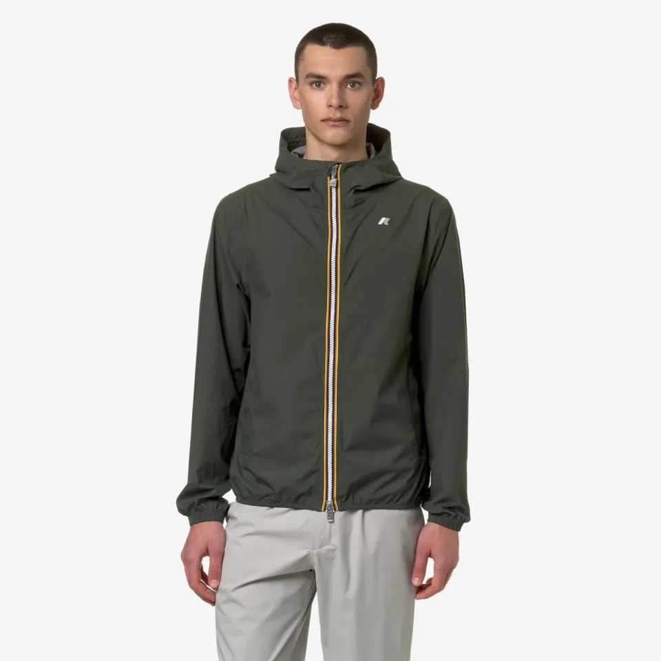 K-Way Jack Stretch Dot geaca barbati Green Blackish slim