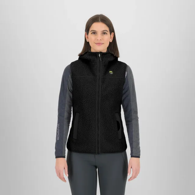 Karpos Moiazza Retro Hoodie W vesta dama fleece calduroasa
