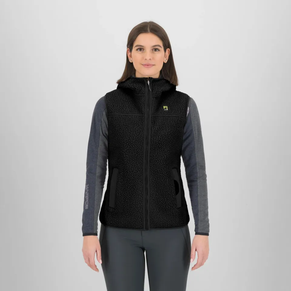 Karpos Moiazza Retro Hoodie W vesta dama fleece calduroasa