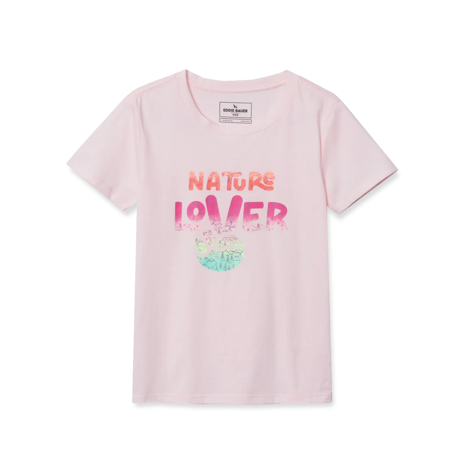Eddie Bauer Graphic tricou fete Sunny Lime 10-12 ani