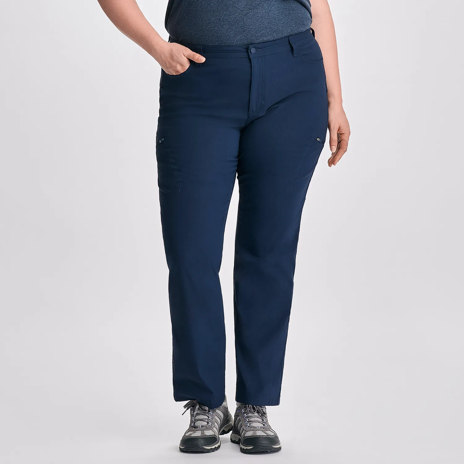 Eddie Bauer Guide Pro High Rise pantaloni dama negri