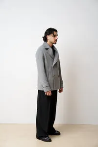 Mareus Urban Grey 532 palton lana barbati gri