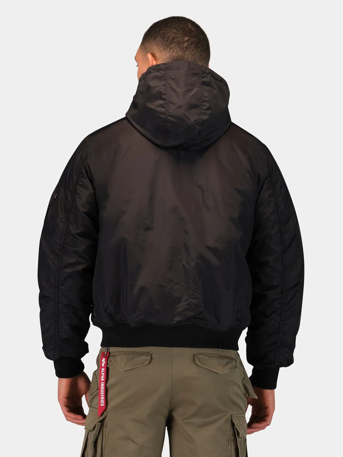 Alpha Industries MA-1 Hooded geaca bomber unisex cu gluga oxford