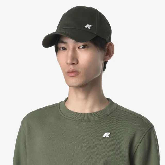 K-Way Rob sapca unisex verde negricios bumbac