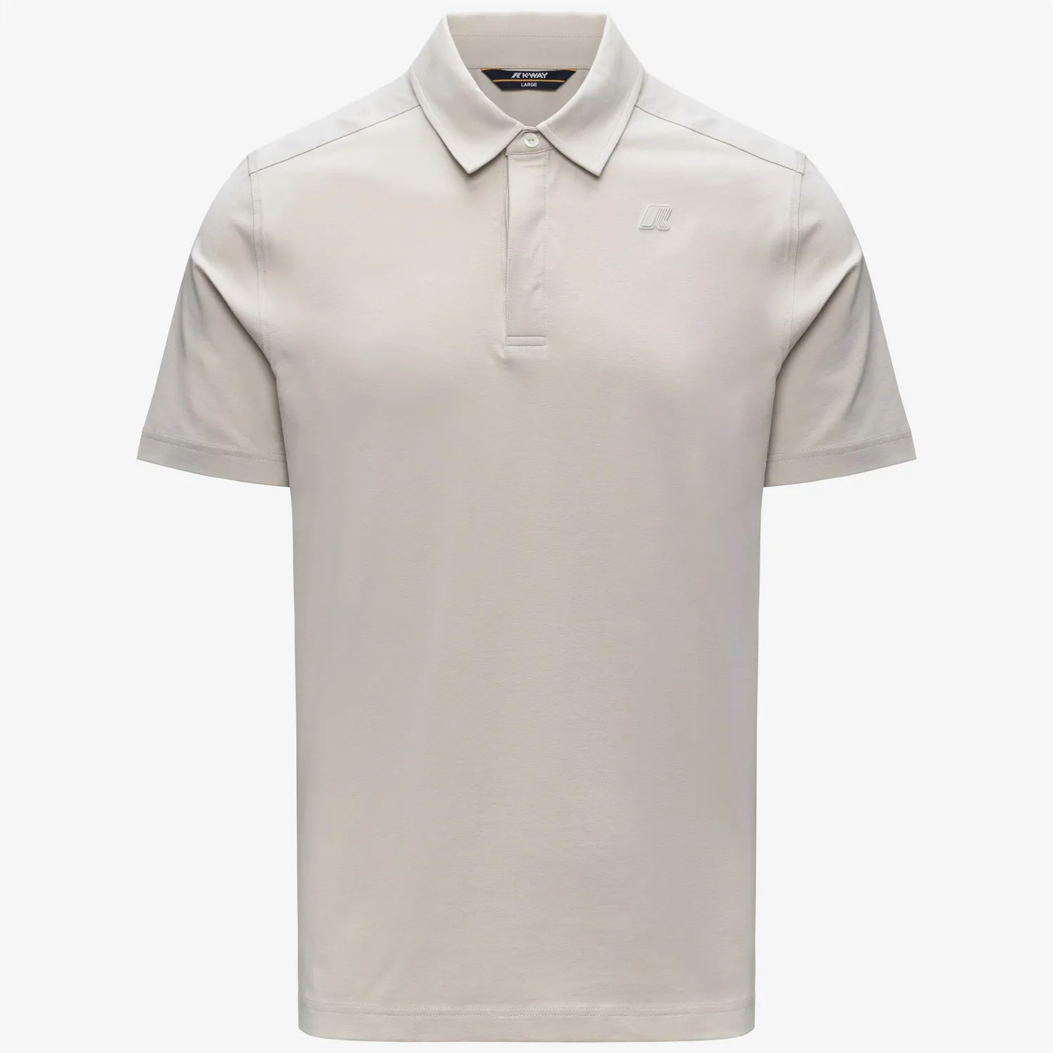K-Way Viggo Stretch polo barbati bej slim